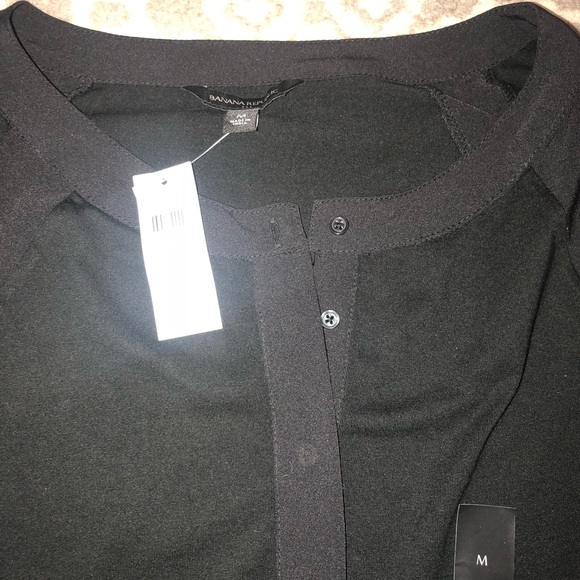 Banana Republic Black Long Sleeve - Picture 4 of 5
